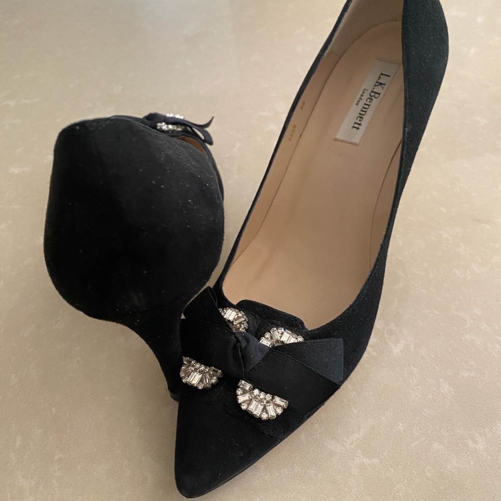 L.K. Bennett Heel. Size 9